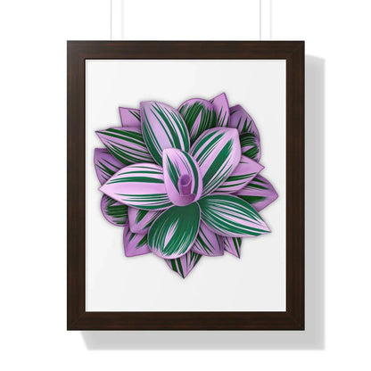 Tradescantia Nanouk Framed Print – Botanical Wall Art