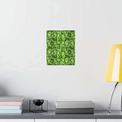 Aglaonema Pictum Botanical Print – Unframed Wall Art