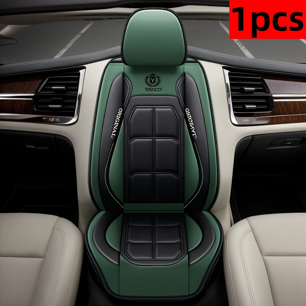 Faux Leather Universal Seat Covers Driver & Passenger Seats