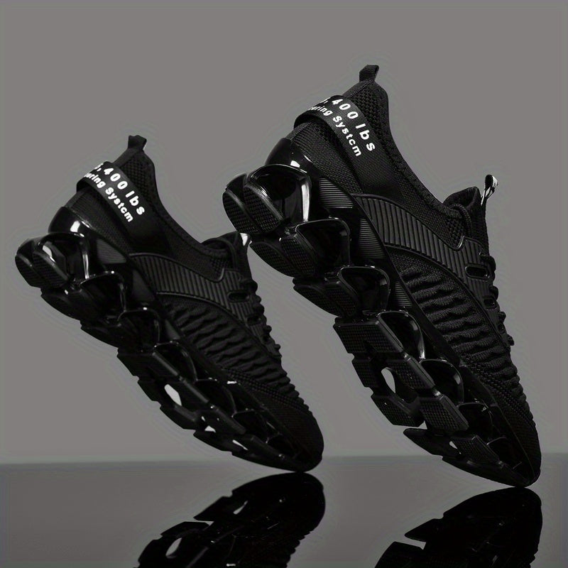 Athletic Footwear for Men - Cozy And Airy Sneakers, Practical, with a Soft Sole Ideal for Prolonged Standing, Featuring a Fish Scale Pattern for Gym Workouts, Walking, And Outdoor Pursuits