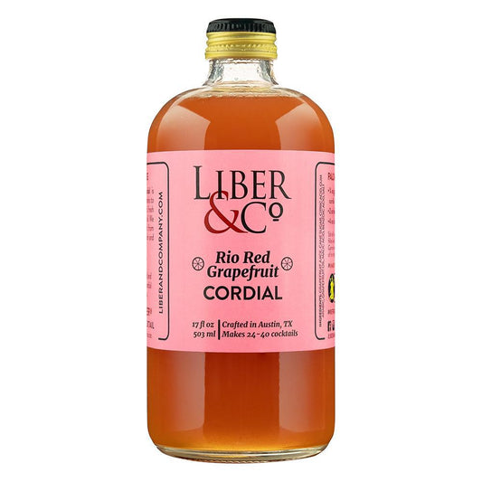 Liber & Co - Rio Red Grapefruit Cordial (375ML)