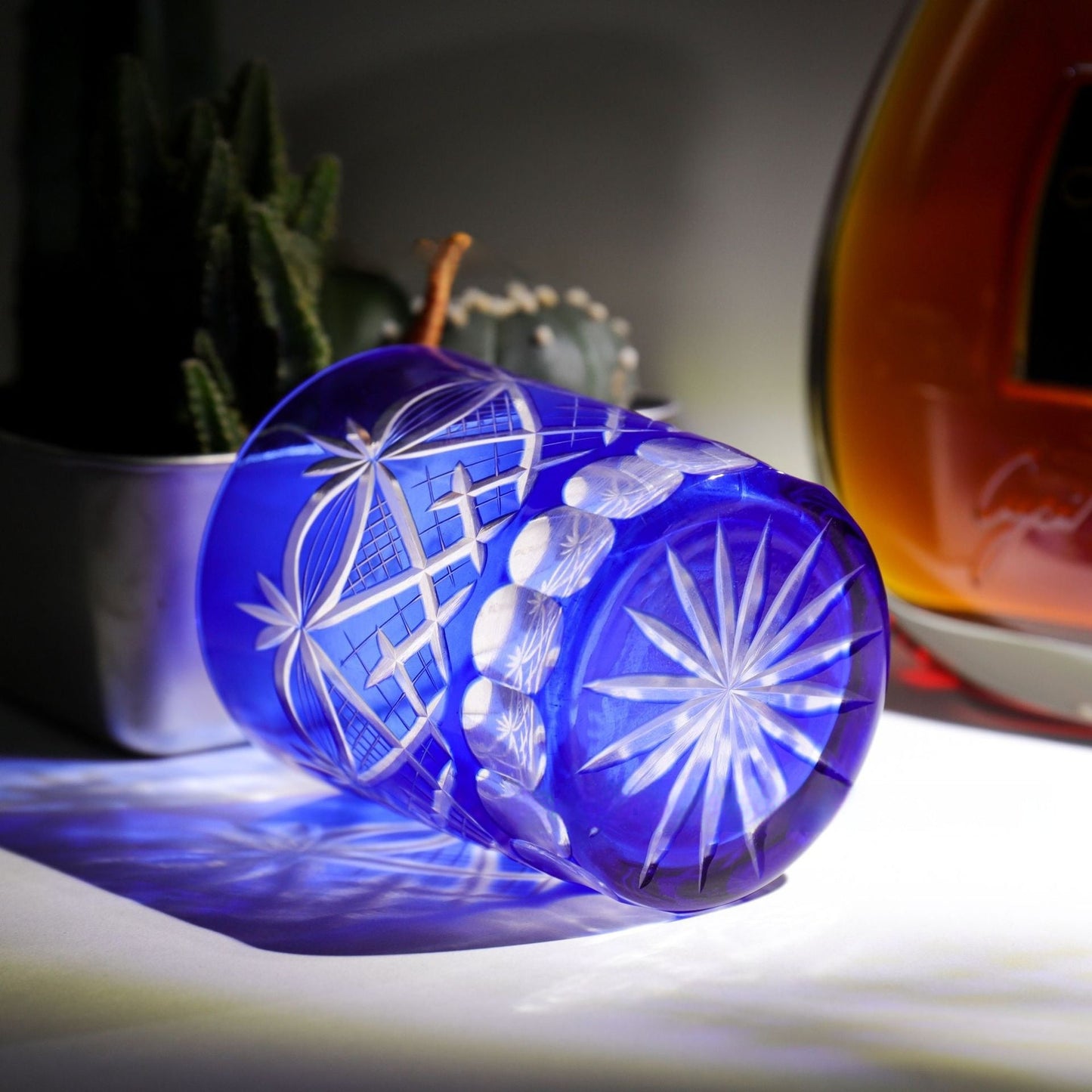 Craft Hand Carved Crystal Glass High Sense