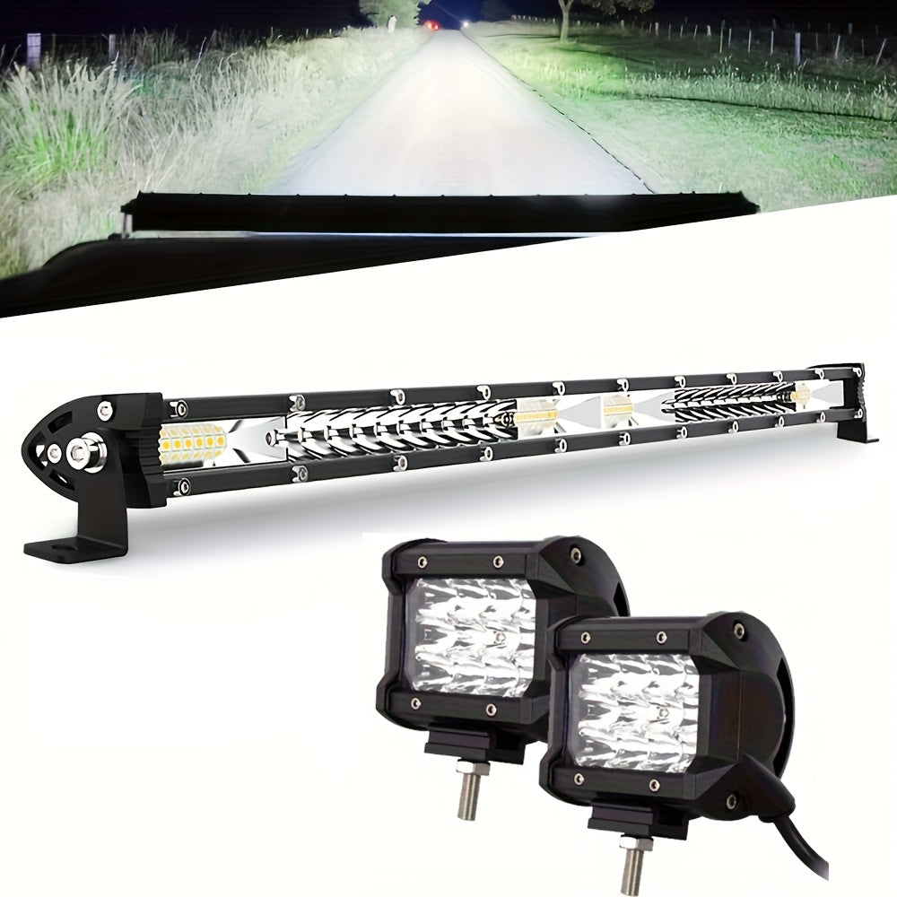 Pro-Series LED Off-Road Light Bar & Work Light Pods | 4" - 21" Weatherproof Lighting Kits