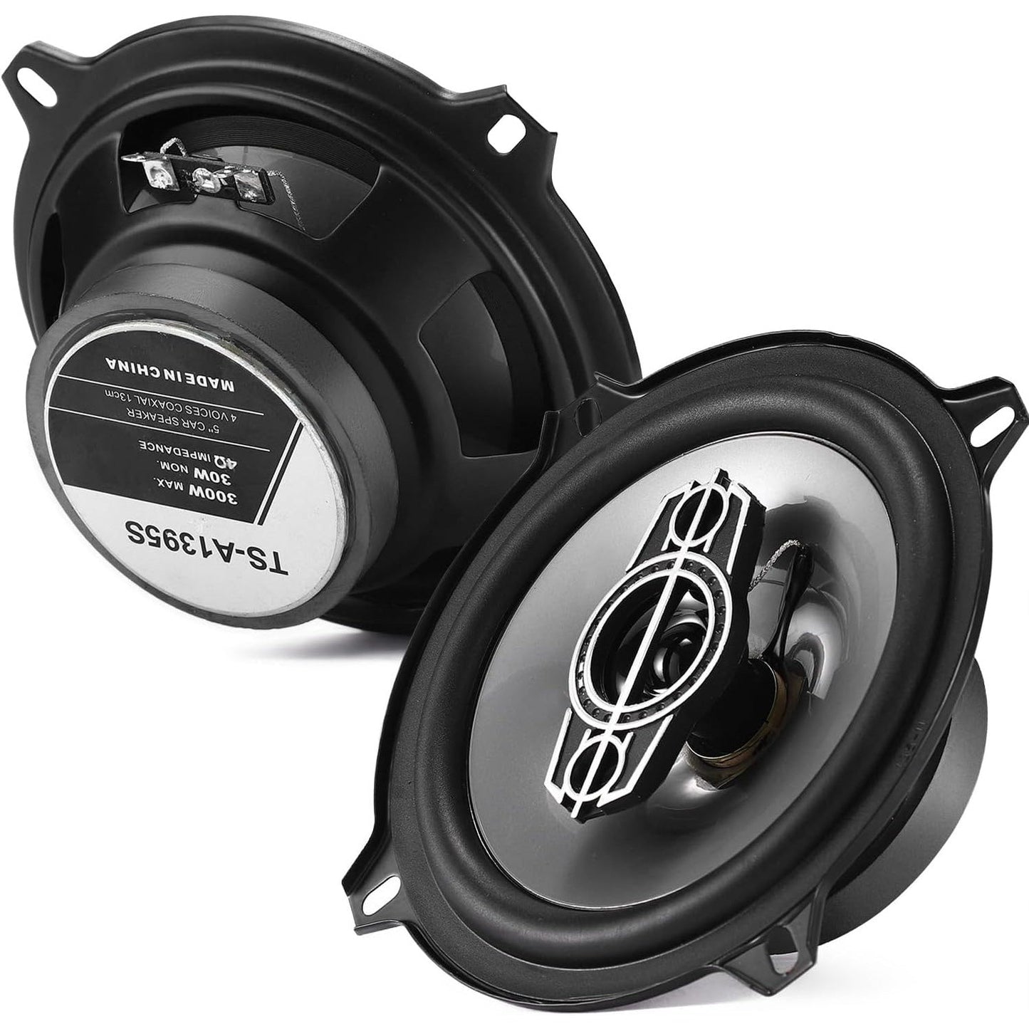 6 X 9 Coaxial Audio Speakers (Pair) 5-way 1000W Peak 4 Ohm Coaxial Tweeters Door Speakers
