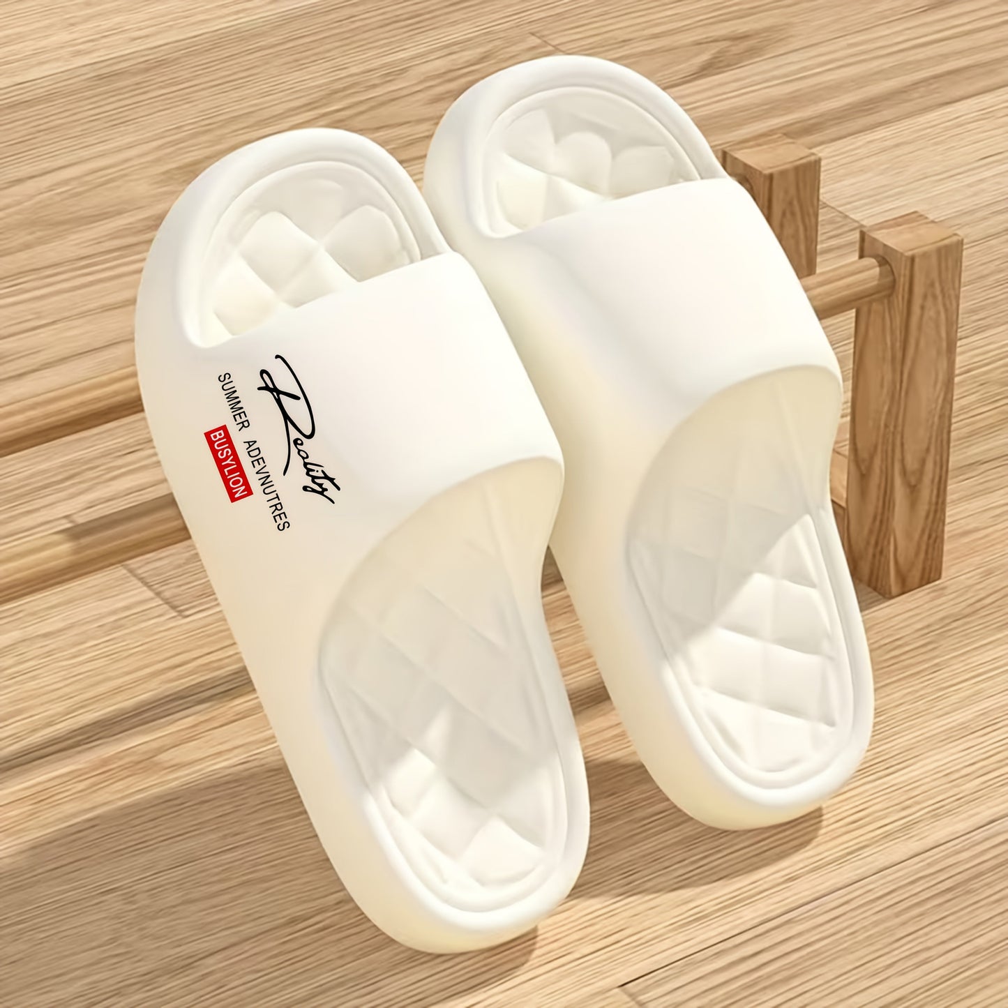 Quick-Drying Non-Slip EVA Slippers - Lightweight Open-Toe Indoor Slippers