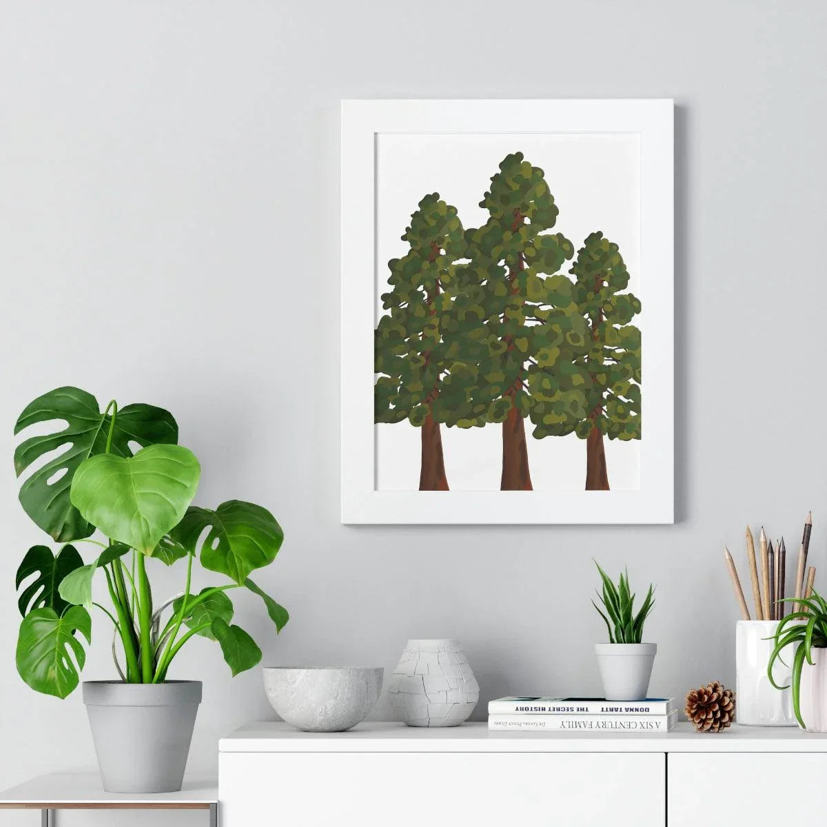 Coastal Redwood Framed Print – Wall Art