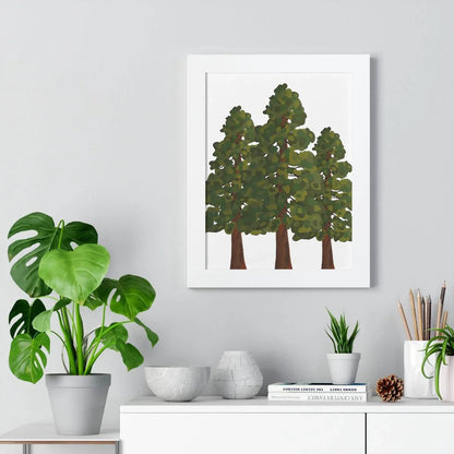Coastal Redwood Framed Print – Wall Art