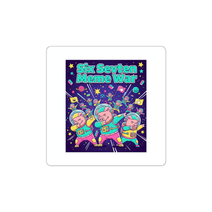 Six Sevven Meme War Sticker – Nissspelled on Purpose 😏