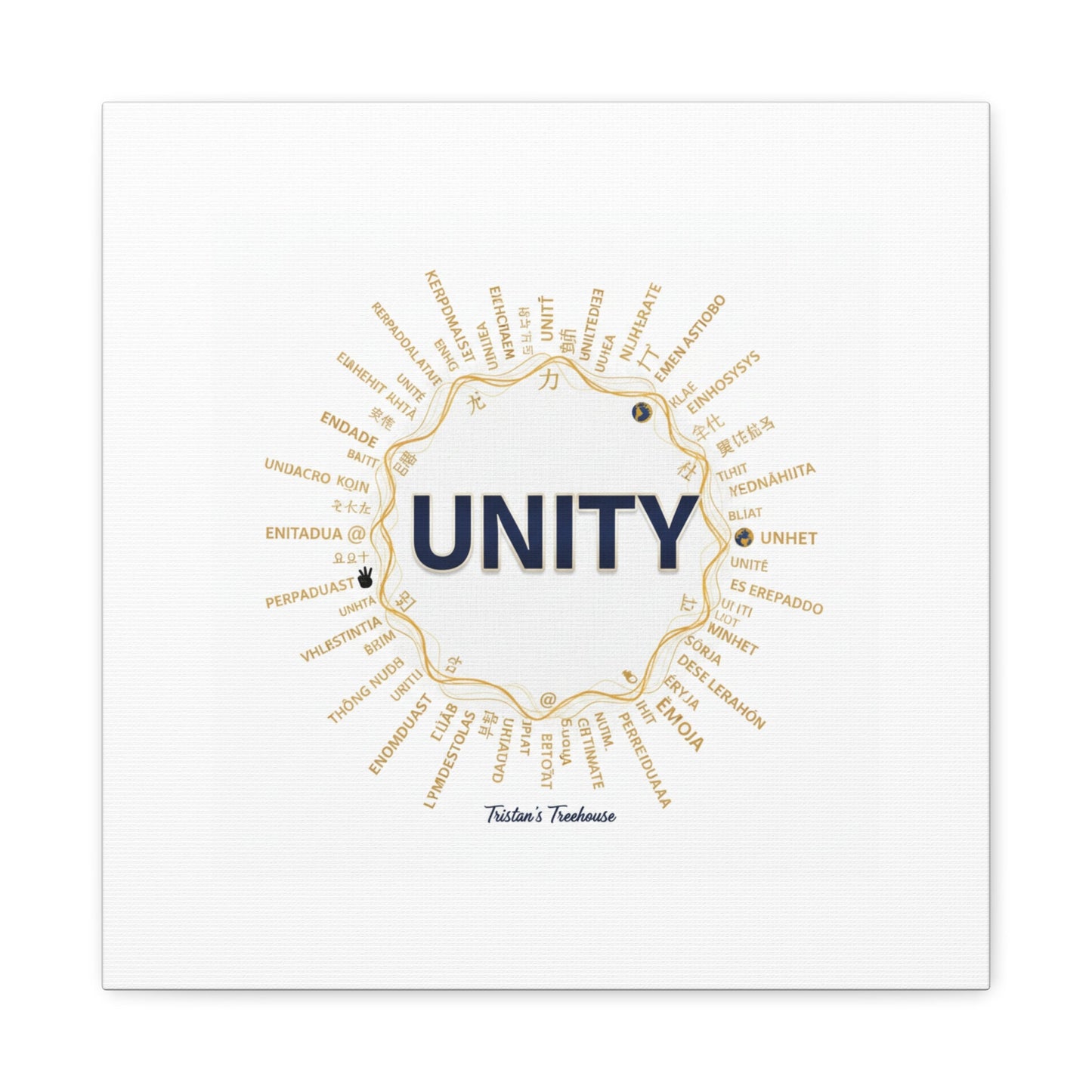 UNITY Canvas, Matte Stretched 1.25" | Dry January sober curious decor