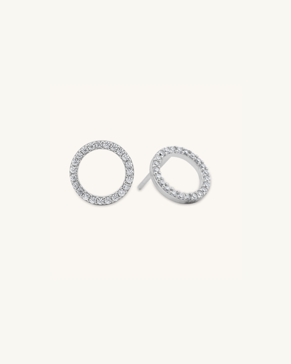 Circle Design Studs