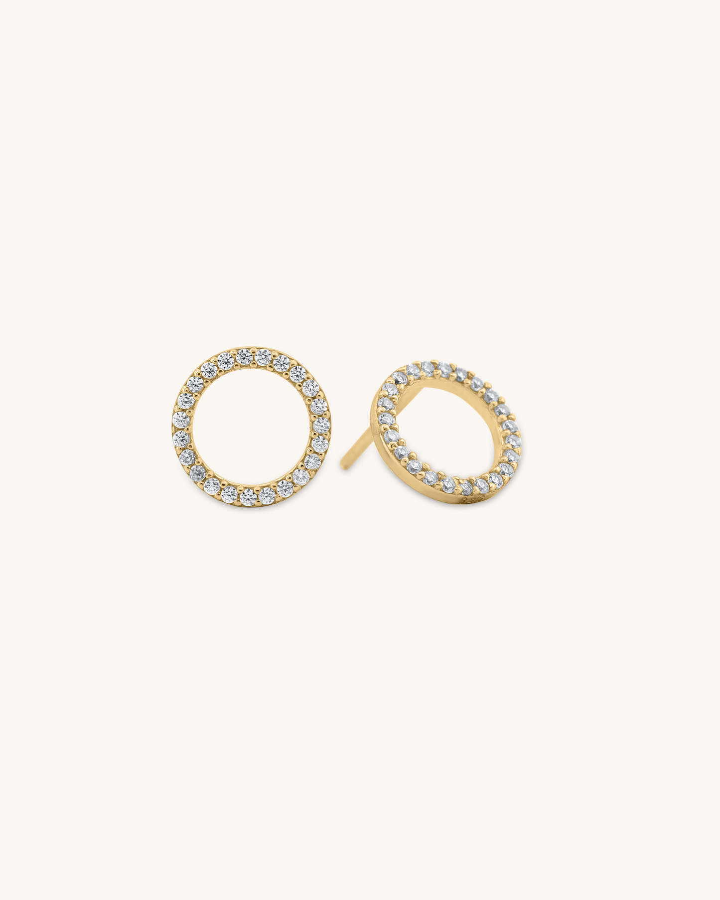 Circle Design Studs