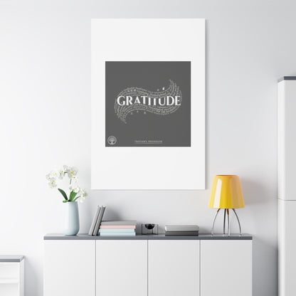 Gratitude Wall Art Matte Canvas | Tiny Treats, sweet uplifting print