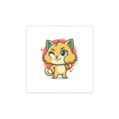 Cheeky Rodent Kitty Sticker | Rodent-Core, Quirky Animal Pride