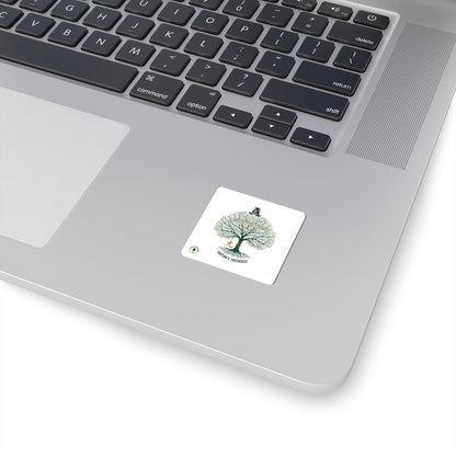 Handwritten Tree Doodle Sticker | sketch aesthetic, handwritten message