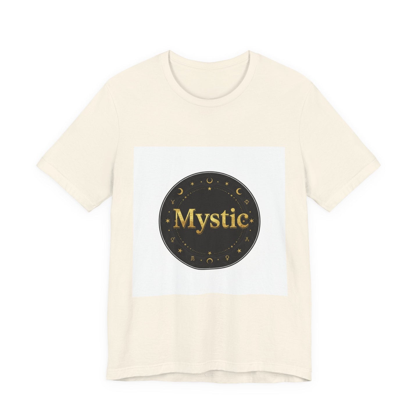Mystic Circle Tee | Tarot & Occult Typography, Esoteric Print
