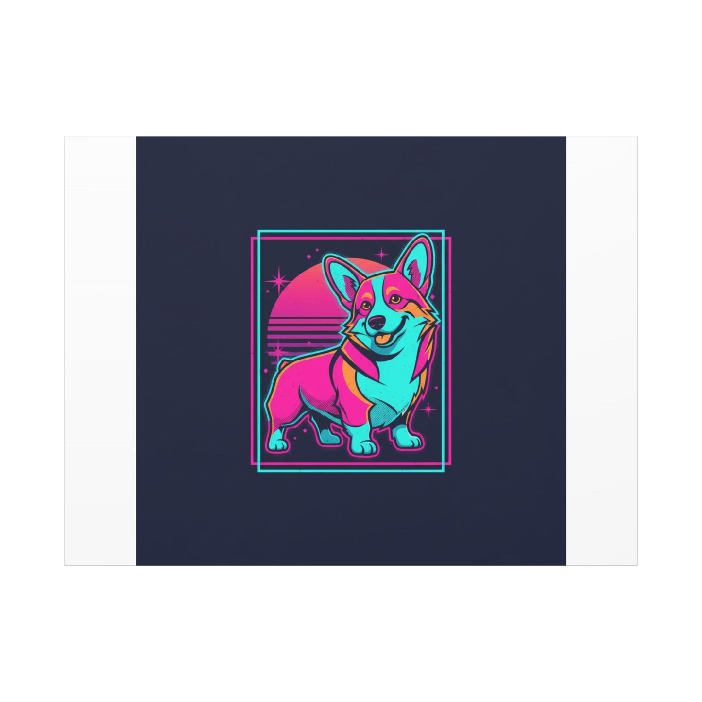 Platonic Love Corgi Canvas | Friendship Valentine, Galentine’s Wall Art