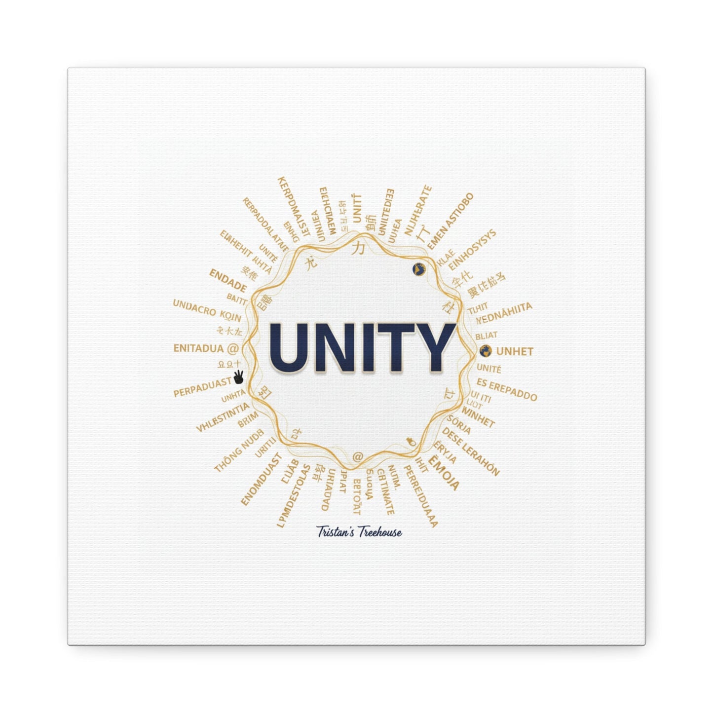 UNITY Canvas, Matte Stretched 1.25" | Dry January sober curious decor