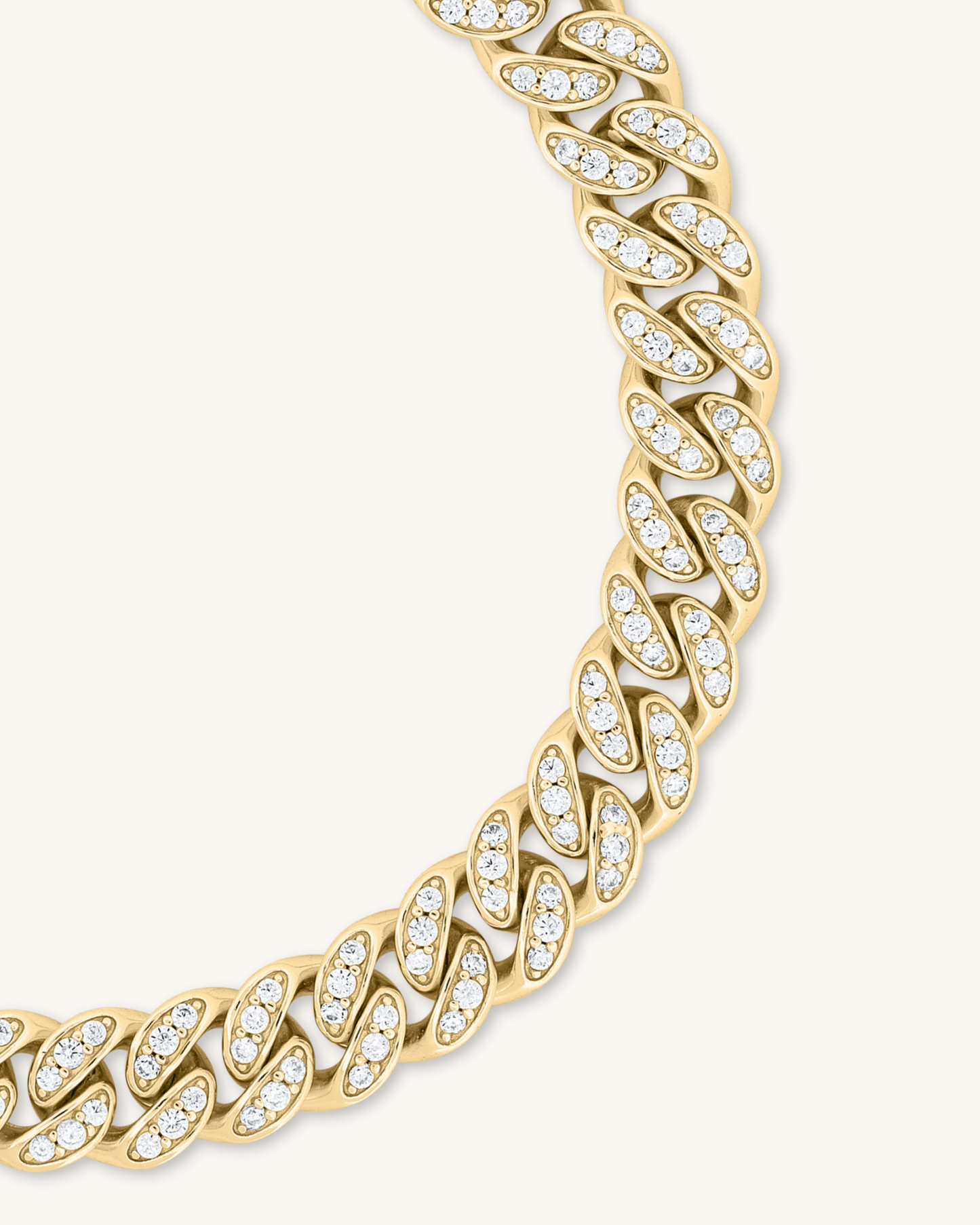 8mm Monaco Cuban Bracelet