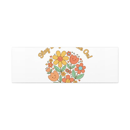 Stay Bright Shine On Canvas | Hopecore, Radical Optimism Wall Art
