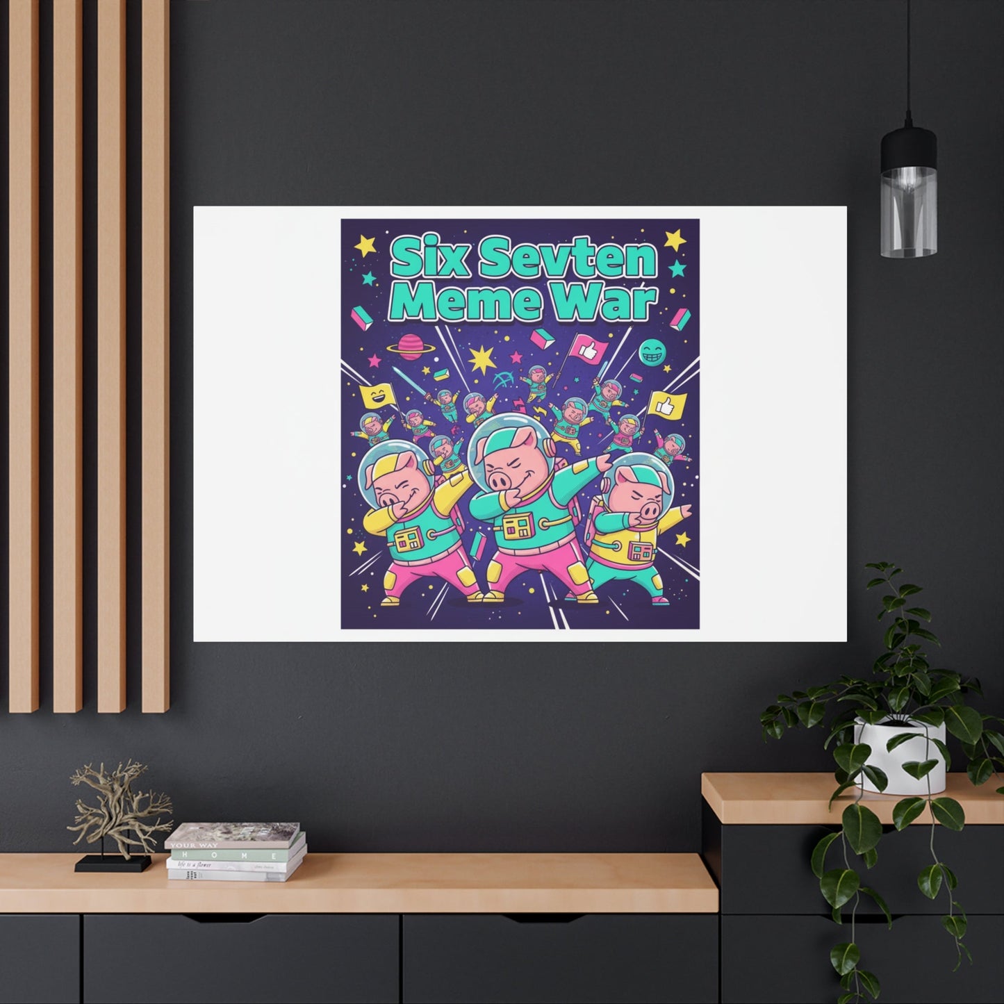 Six Sevven Meme War™ Canvas Tote | Nissspelled Edition