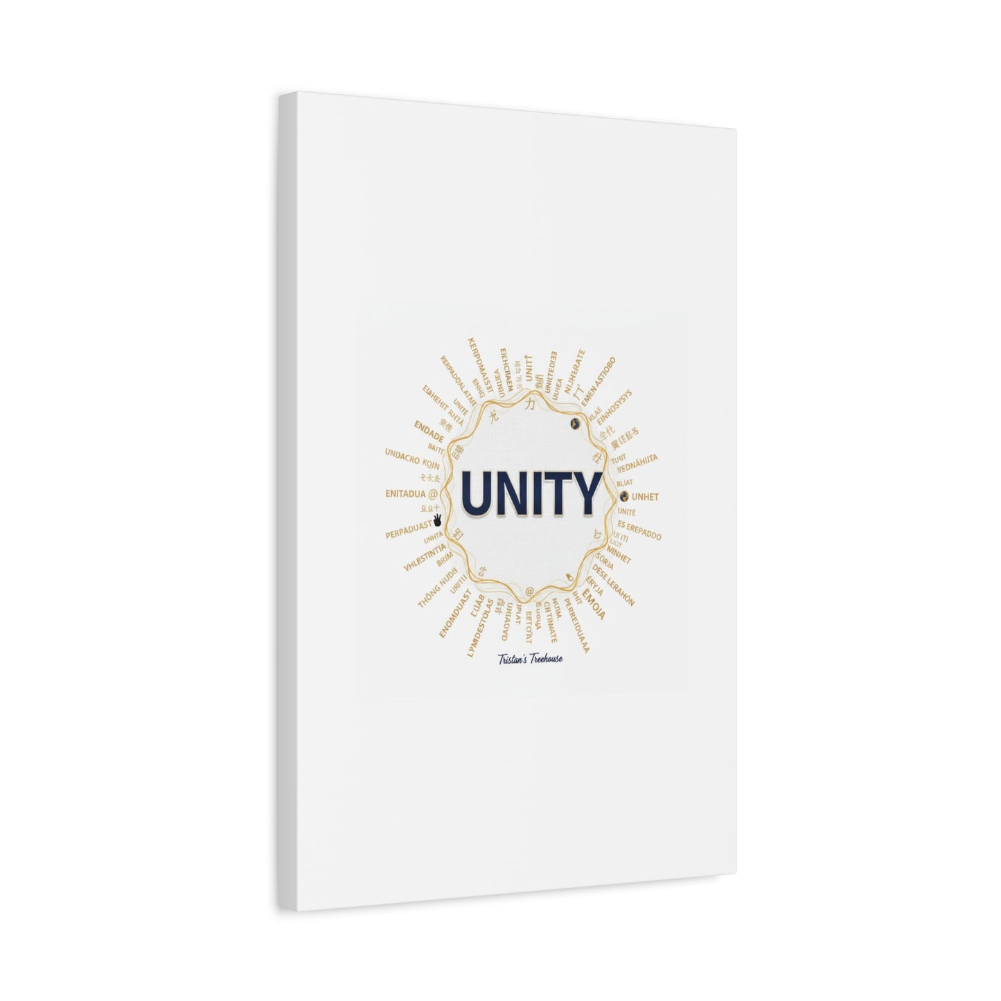 UNITY Canvas, Matte Stretched 1.25" | Dry January sober curious decor