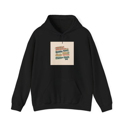 Love Languages Meme Hoodie | acts of snacks, quiet love