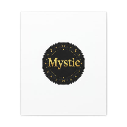 Mystic Circle tarot poster | occult type, esoteric print