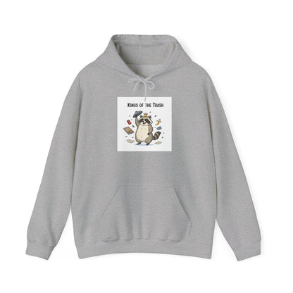 Kings of the Trash Raccoon Hoodie | trash panda, raccoon doodle