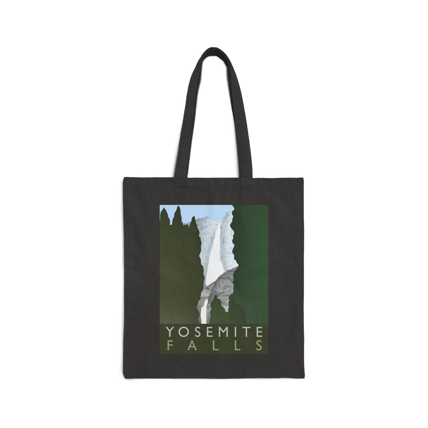 Yosemite Falls Canvas Tote Bag – Eco Friendly Everyday Carry