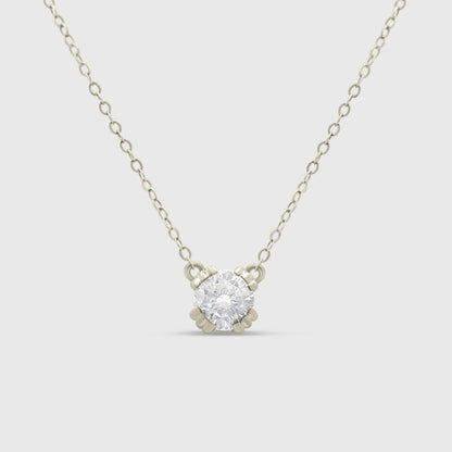 “Elise” Necklace- Moissanite Collection