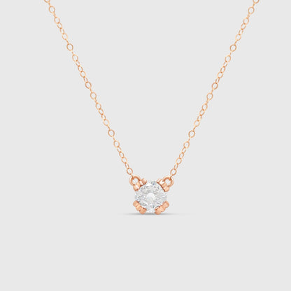 “Elise” Necklace- Moissanite Collection