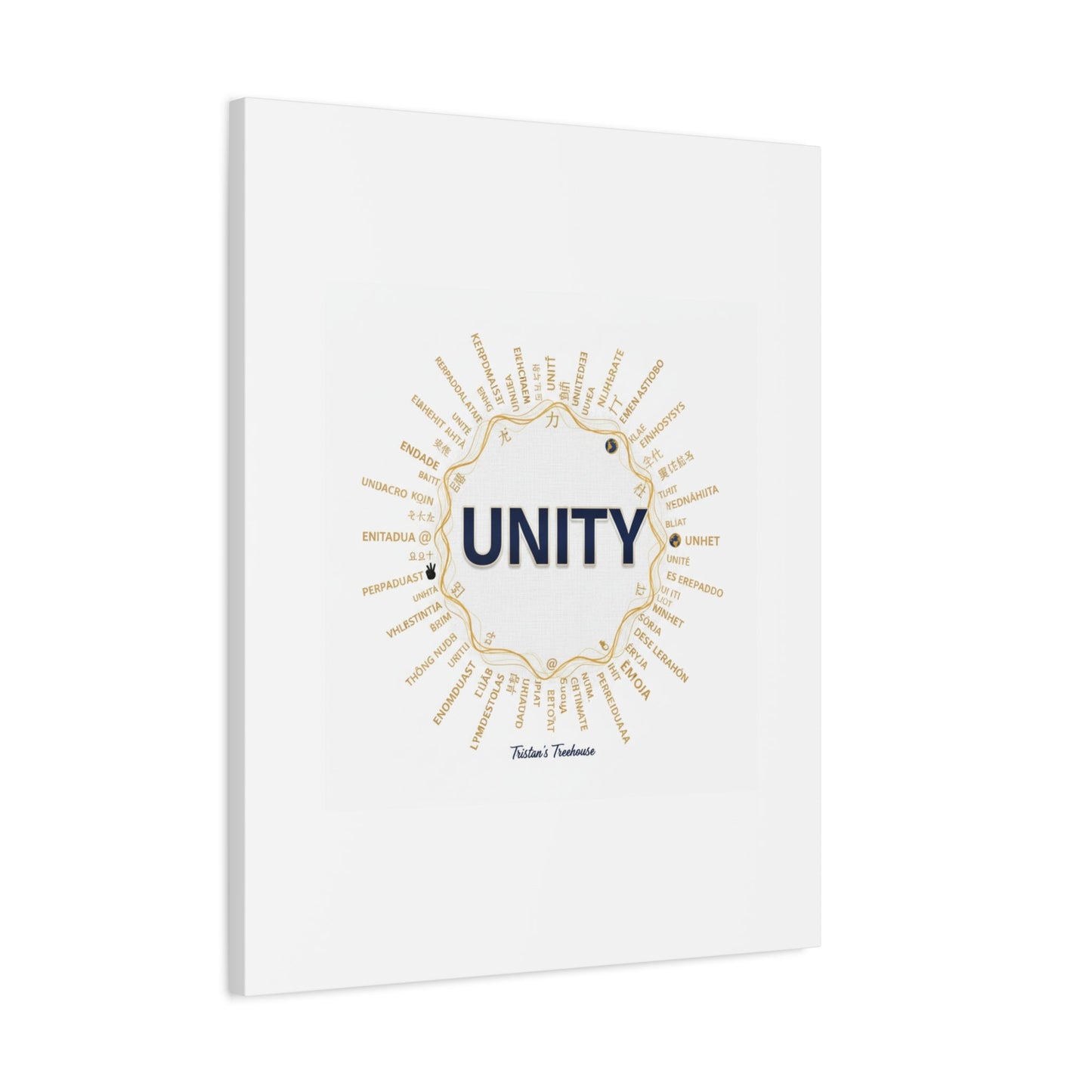 UNITY Canvas, Matte Stretched 1.25" | Dry January sober curious decor