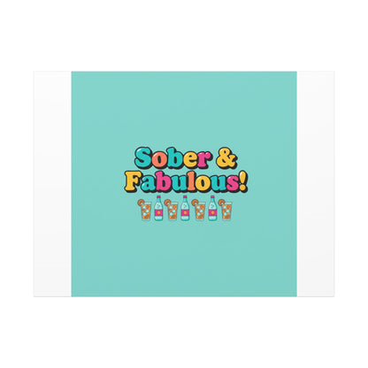 Sober & Fabulous! Canvas | Dry January, Mocktail Trend