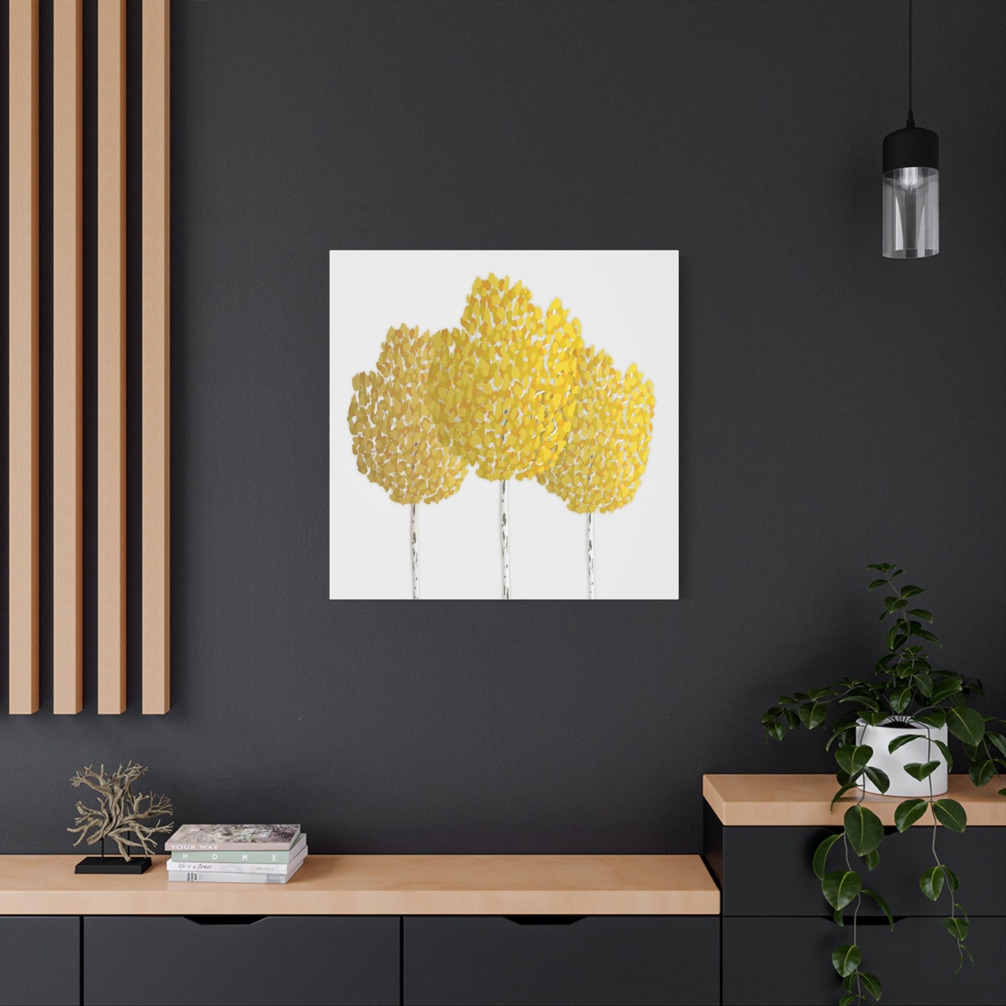 Fall Aspen Canvas Print – Wall Art
