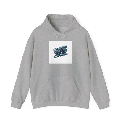 Stay Strong Winter Grind Hoodie | gym motivation hoodie, sweat through winter