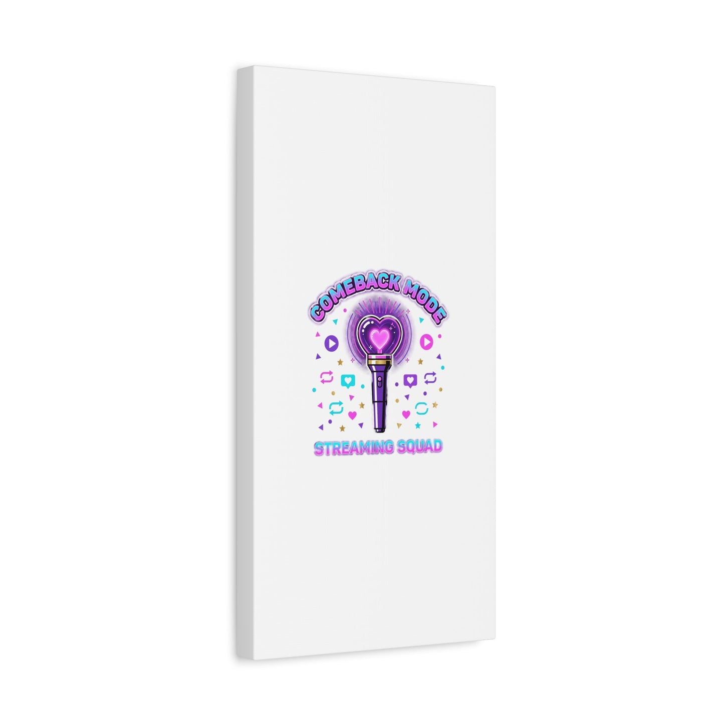 Comeback Mode Lightstick Canvas | K-pop Comeback, Streaming Squad