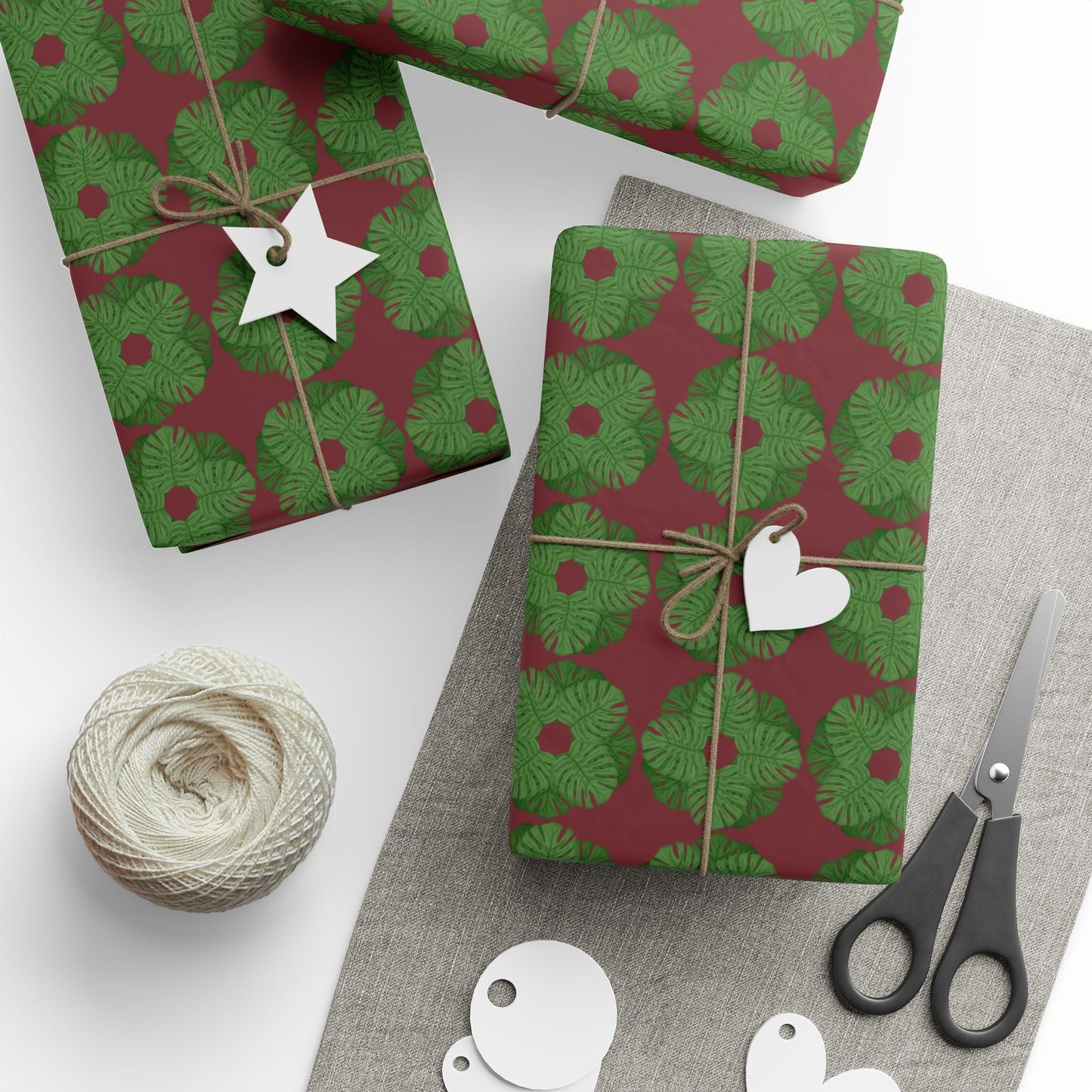 Monstera Wrapping Paper – Botanical Gift Wrap Roll