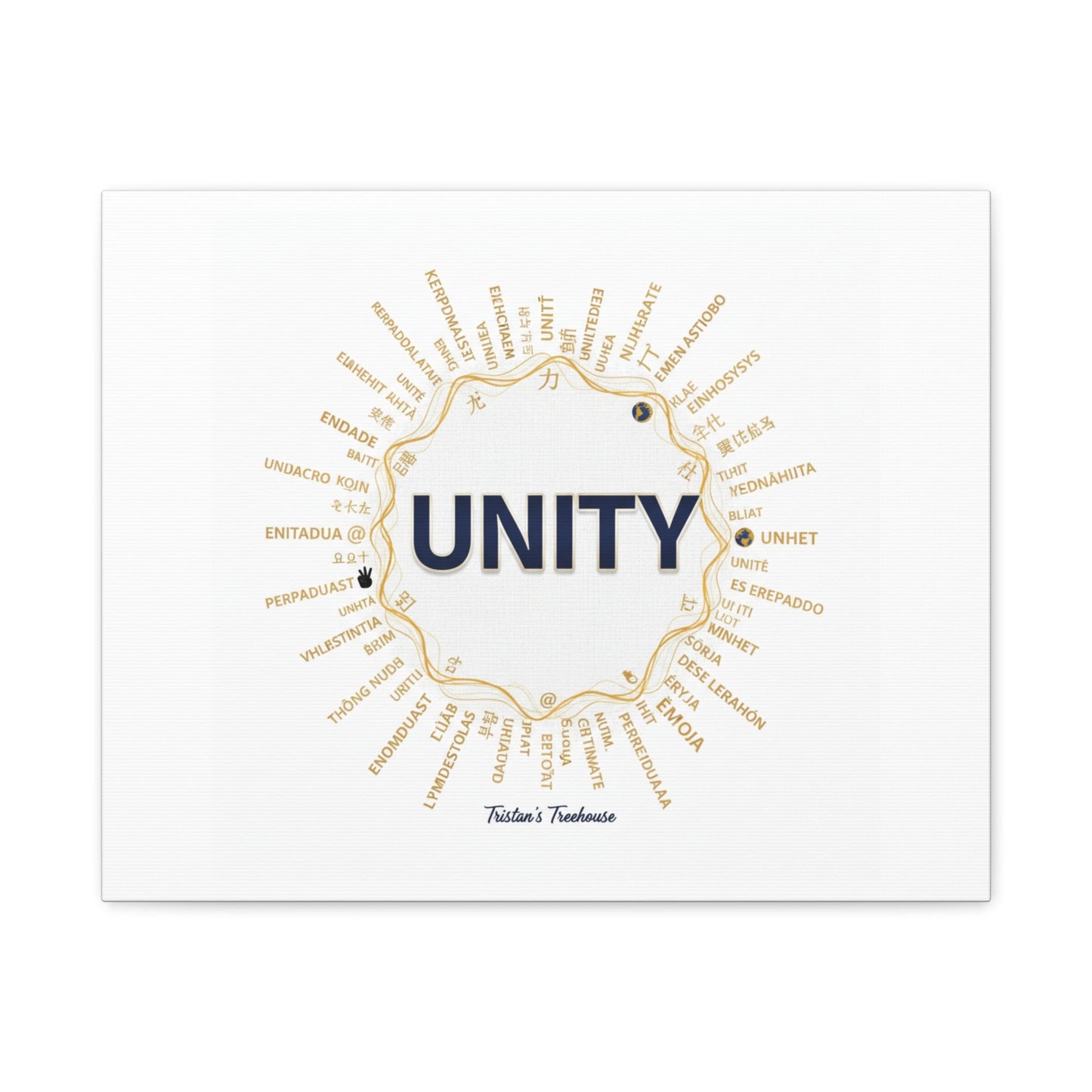 UNITY Canvas, Matte Stretched 1.25" | Dry January sober curious decor