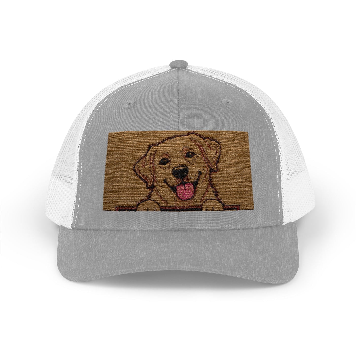 Golden Retriever Dog Meme Patch Snapback Trucker Cap