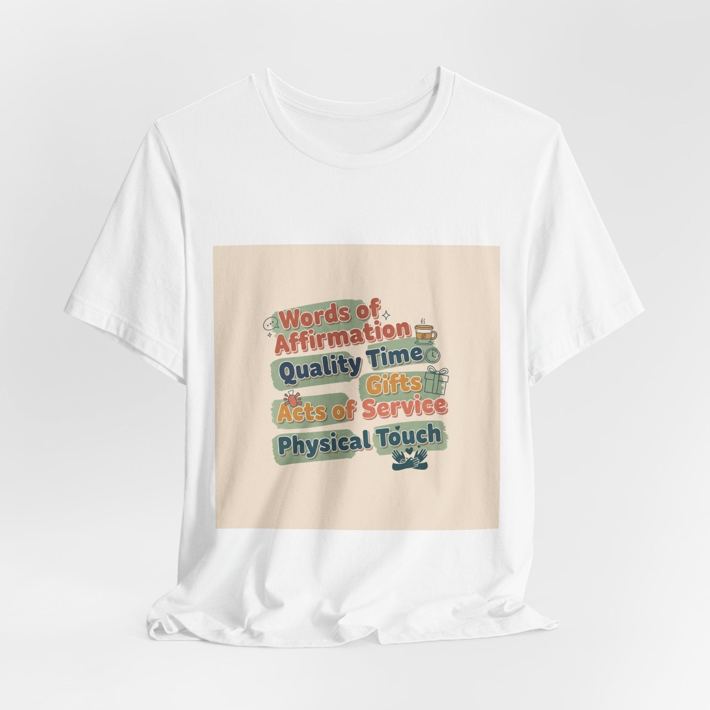 Love Languages Meme T-Shirt | acts of snacks, quiet love, relationship humor