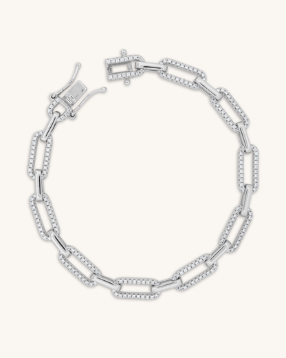 Victorian  Paperclip Bracelet