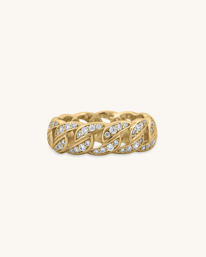 Cuban Band Ring