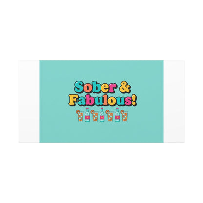 Sober & Fabulous! Canvas | Dry January, Mocktail Trend