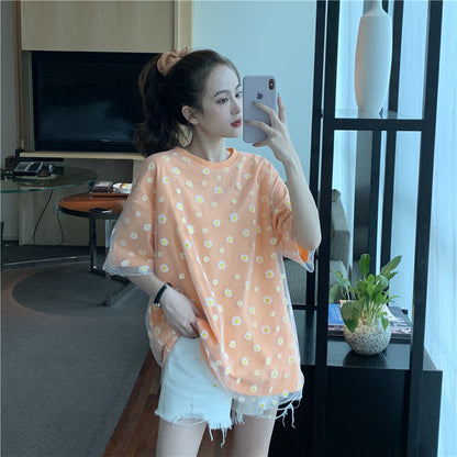 Xiaoxuju fake two T-shirts