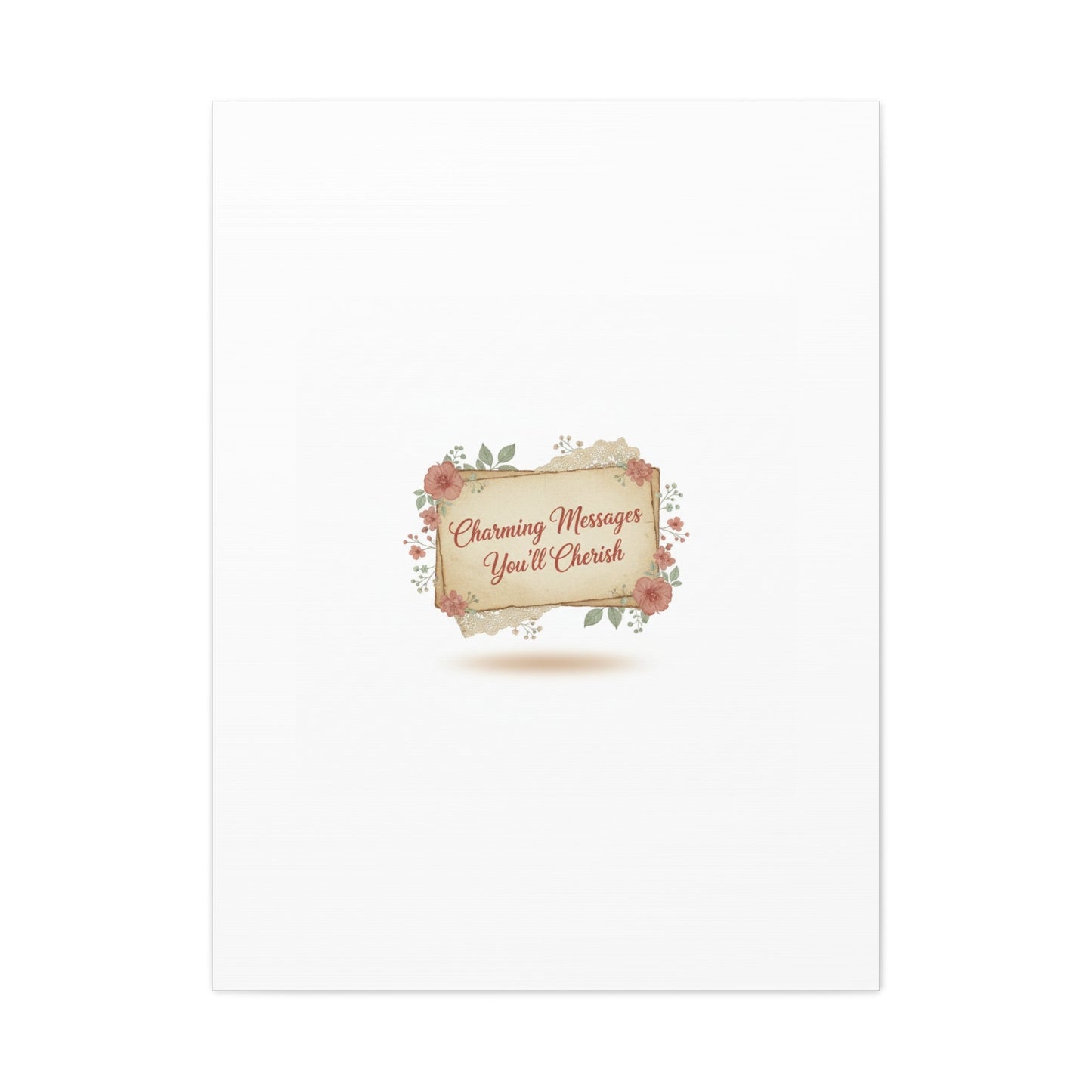 Love Letter Collage Canvas, Vintage Letter Art, Wax Seal Romance Print
