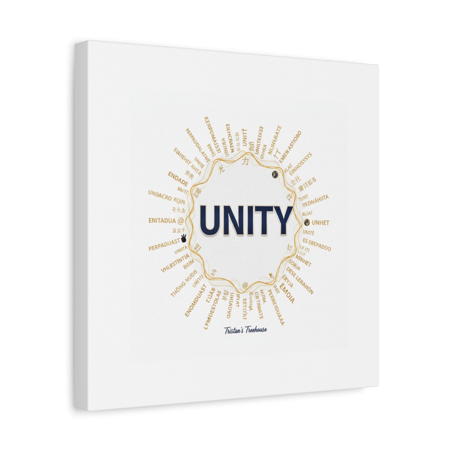 UNITY Canvas, Matte Stretched 1.25" | Dry January sober curious decor