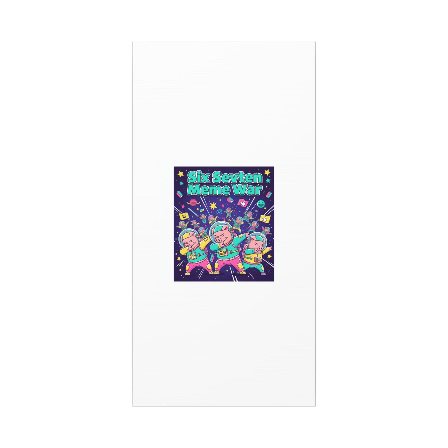 Six Sevven Meme War™ Canvas Tote | Nissspelled Edition