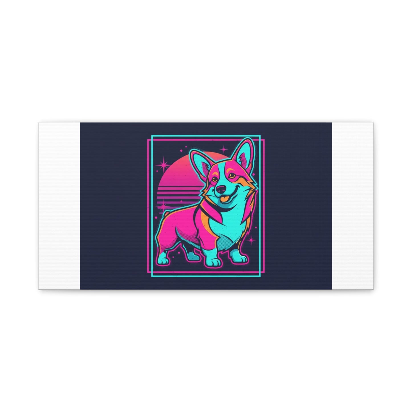 Platonic Love Corgi Canvas | Friendship Valentine, Galentine’s Wall Art