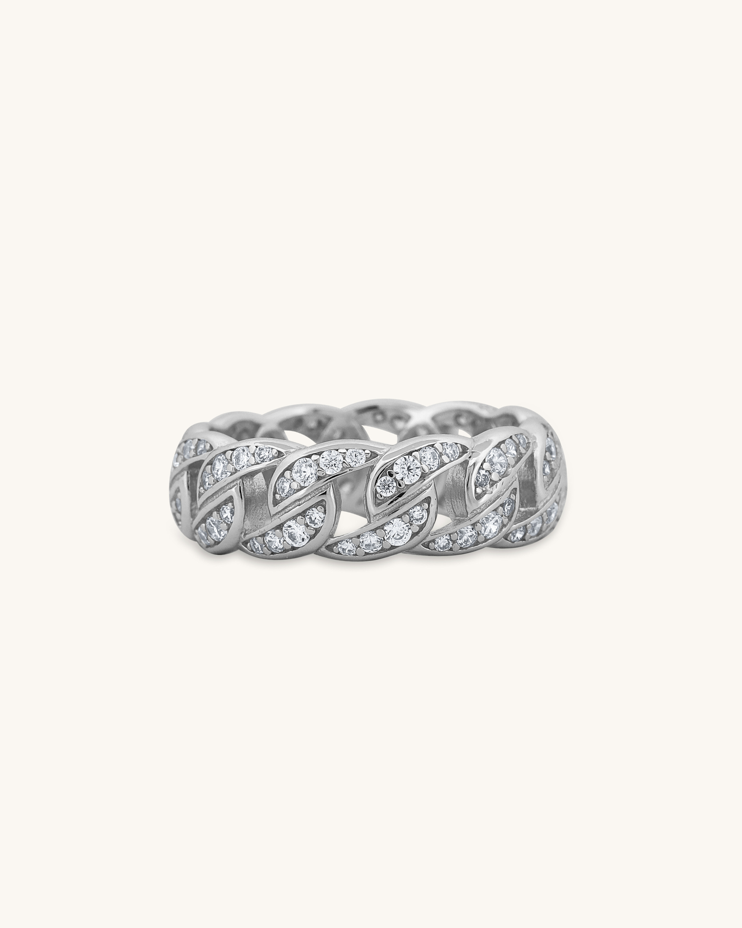 Cuban Band Ring