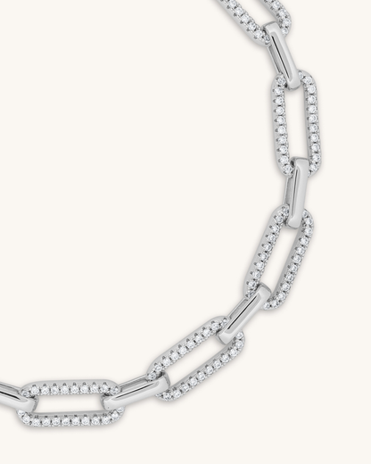 Victorian  Paperclip Bracelet